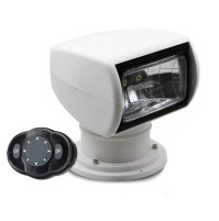 Marine Halogen Light  -advanced control - 100 Watt - White Casing - Emmitt Color: White - 12 Volts - WK-W100HO12V - AZLED